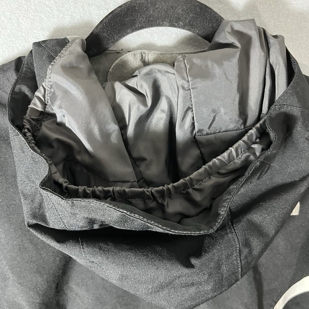North Face Hyvent Jacket Boys XL 18/20 Black, Mesh Lined, Hood, Full Zip 3 In 1 - Picture 4 of 12